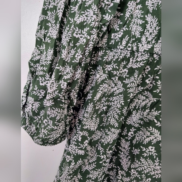Old Navy, Green Floral Dress - Picture 4 of 6